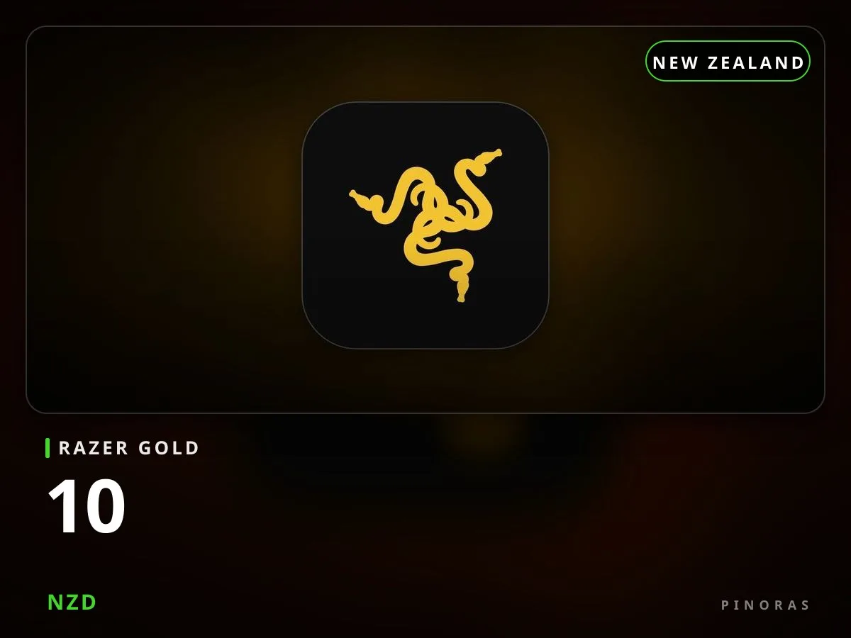 Razer Gold New Zealand - 10 NZD — Pinoras