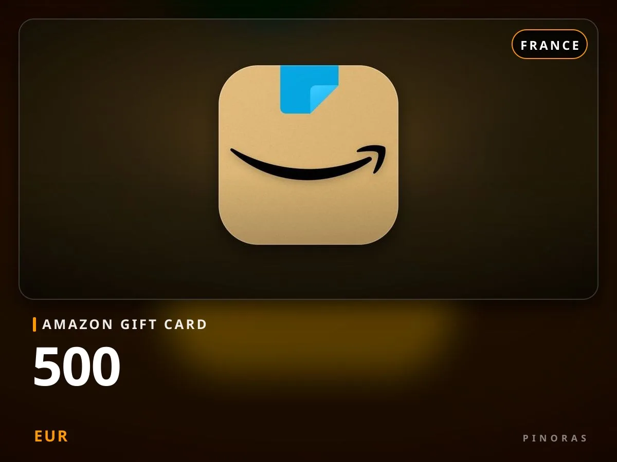 Amazon Gift Card France - 500 EUR - Pinoras