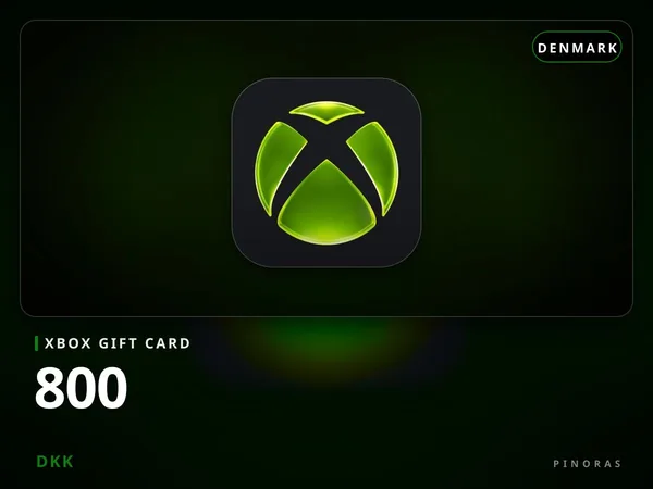 Xbox Gift Card Denmark - 800 DKK