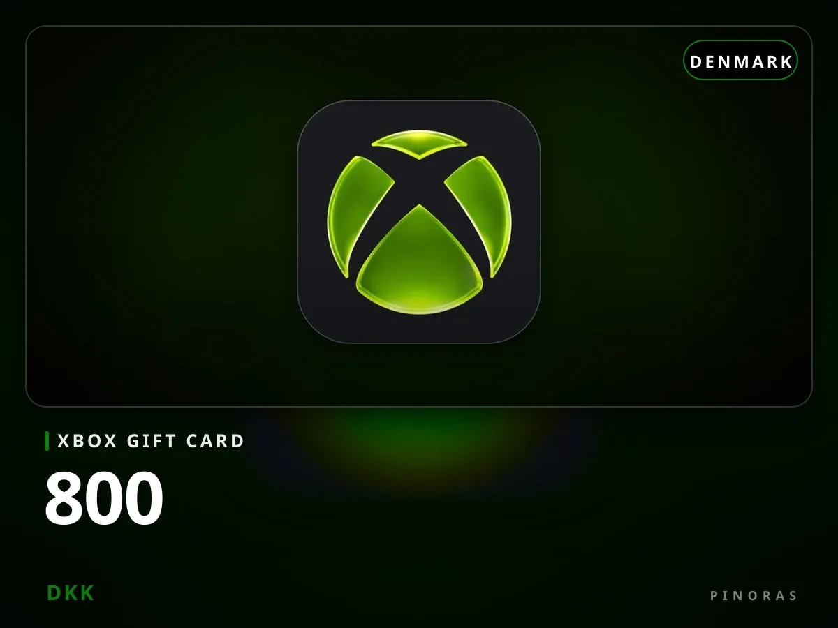 Xbox Gift Card Denmark - 800 DKK - Pinoras