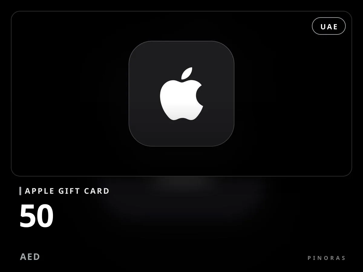 Apple Gift Card UAE - 50 AED - Pinoras