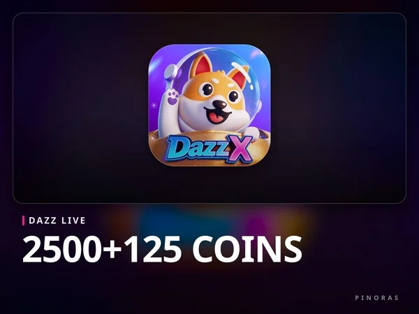 Dazz Live - 2500+125 Coins