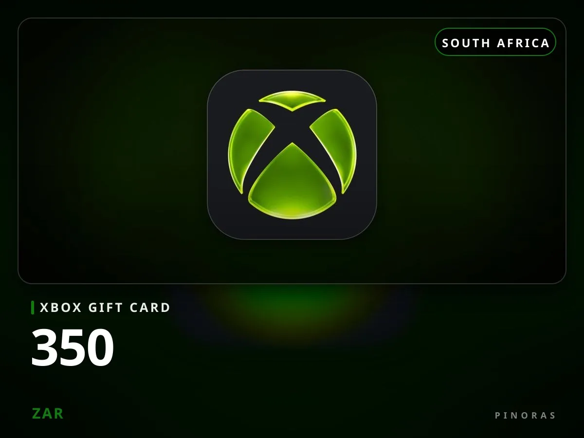 Xbox Gift Card ZA - 350 ZAR - Pinoras