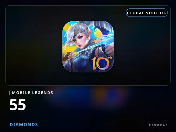 Mobile Legends Voucher - 55 Diamonds