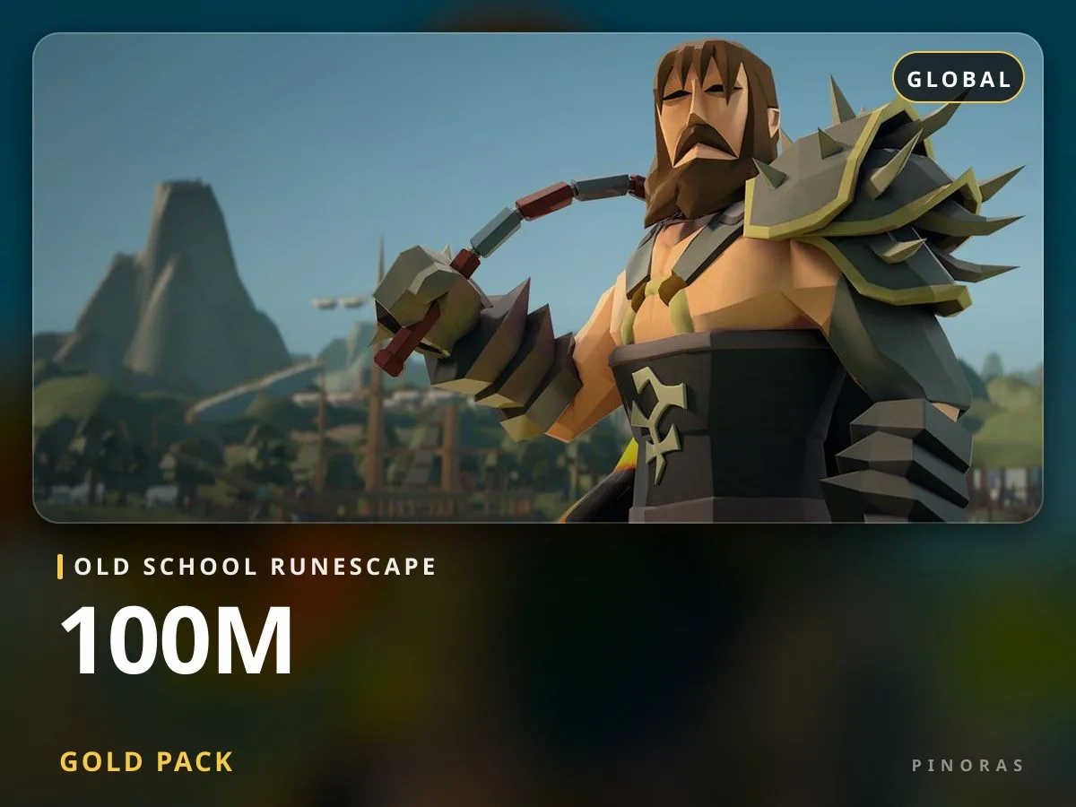 Old School RuneScape Gold 100M - Global - Pinoras
