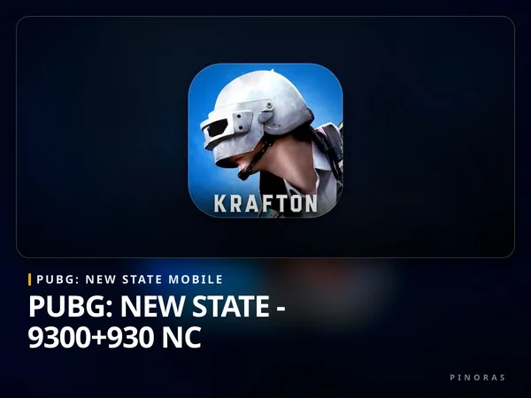 PUBG: New State - 9300+930 NC