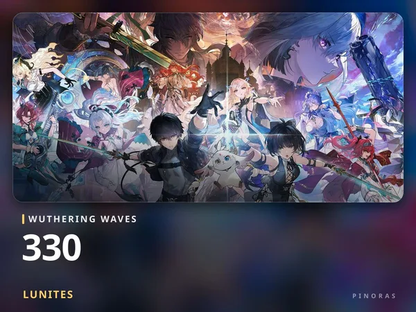 Wuthering Waves 330 Lunites