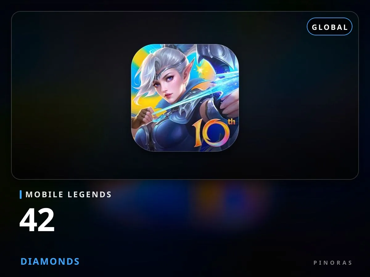 Mobile Legends Global - 42 Diamonds - Pinoras