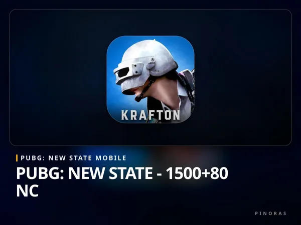 PUBG: New State - 1500+80 NC