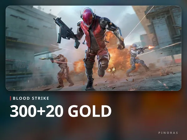 Blood Strike - 300+20 Gold
