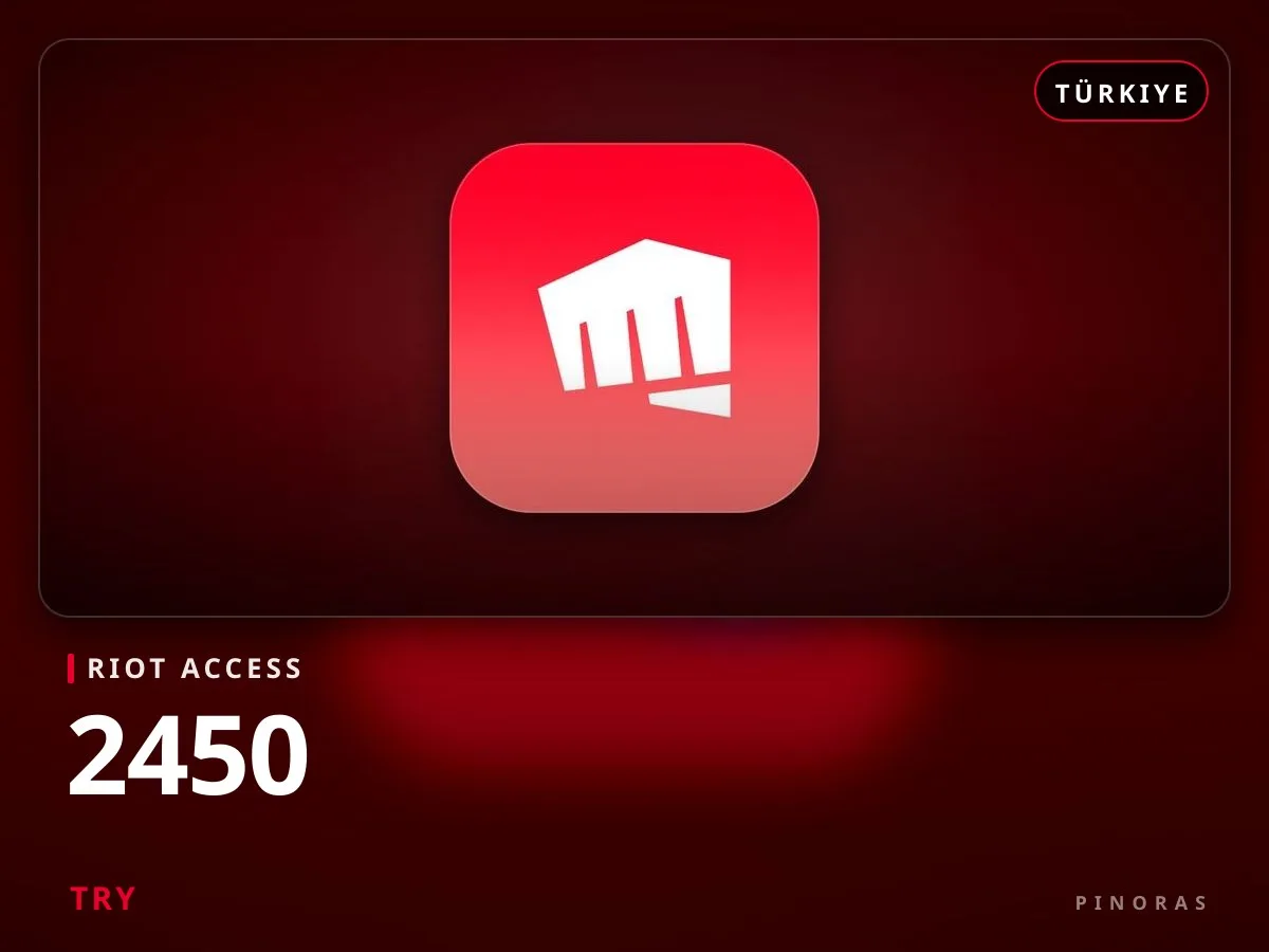 Riot Access Türkiye - 2450 TRY - Pinoras