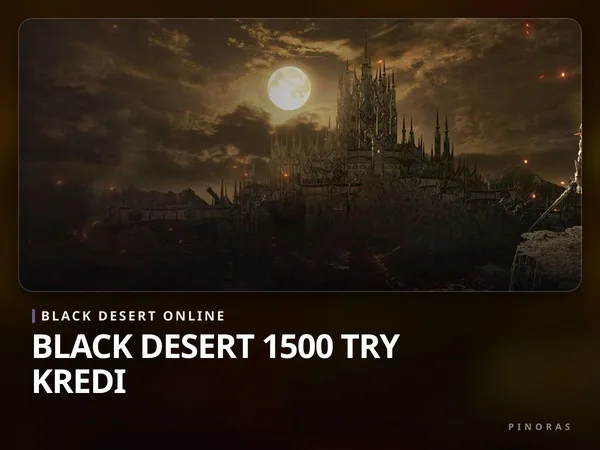 Black Desert 1500 TRY Kredi