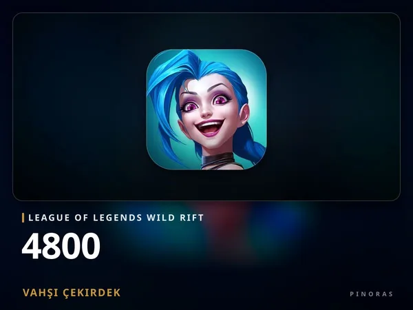 League of Legends Wild Rift - 4800 Wild Cores