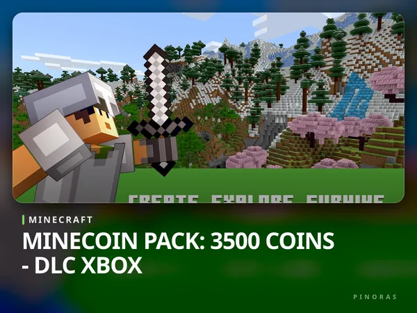 Minecraft Minecoin Pack: 3500 Coins - DLC Xbox