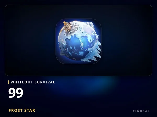 Whiteout Survival 99 Frost Star