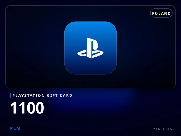Playstation Gift Card Poland - 1100 PLN