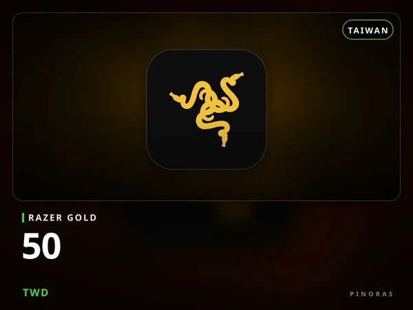 Razer Gold Taiwan - 50 TWD