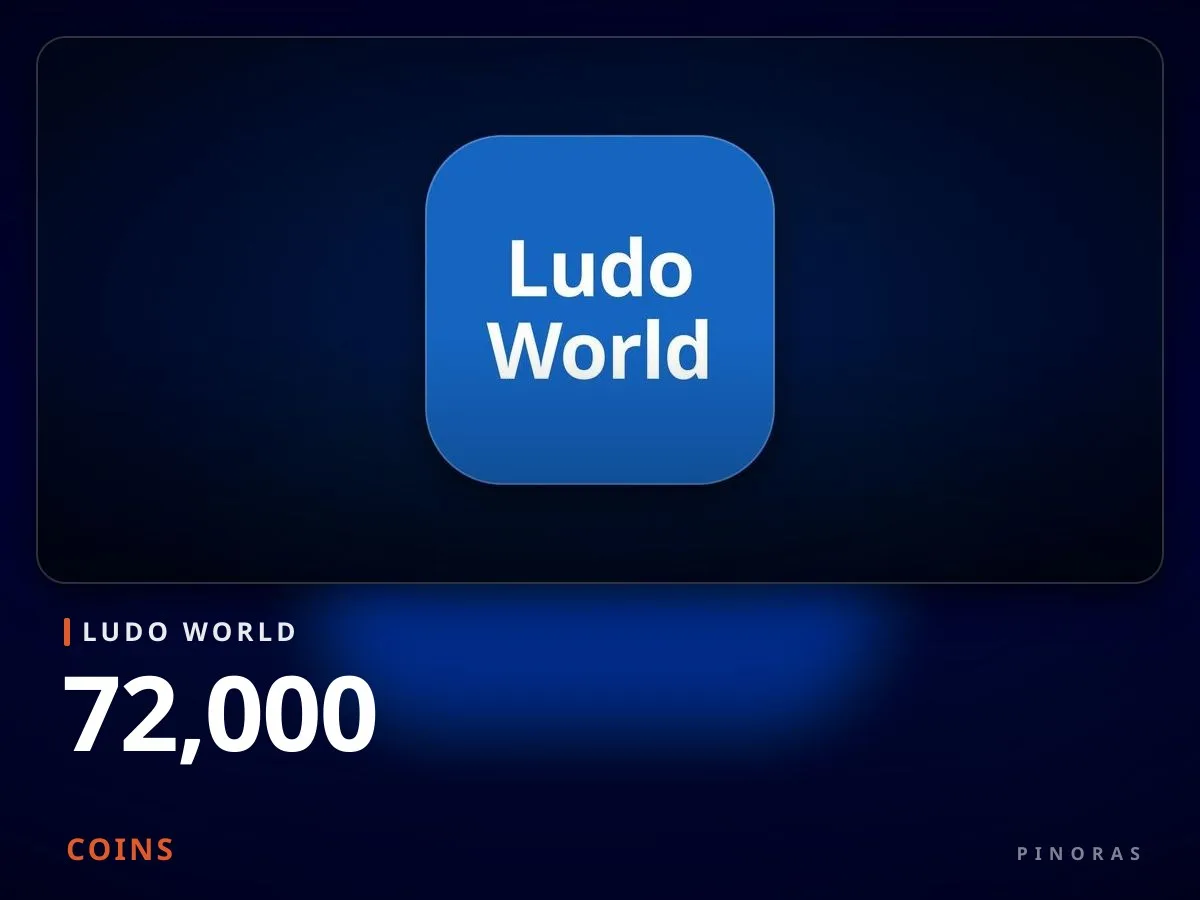 Ludo World 72000 Coins - Pinoras