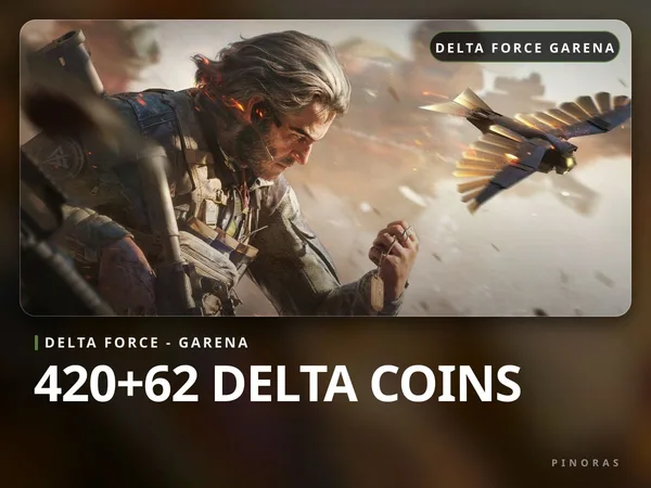 Delta Force Garena - 420+62 Delta Coins