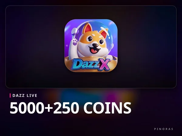 Dazz Live - 5000+250 Coins