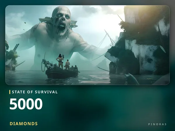 State of Survival - 5000 Diamonds
