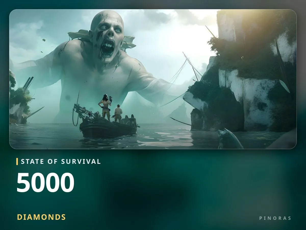 State of Survival - 5000 Diamonds - Pinoras