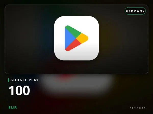 Google Play Germany - 100 EUR