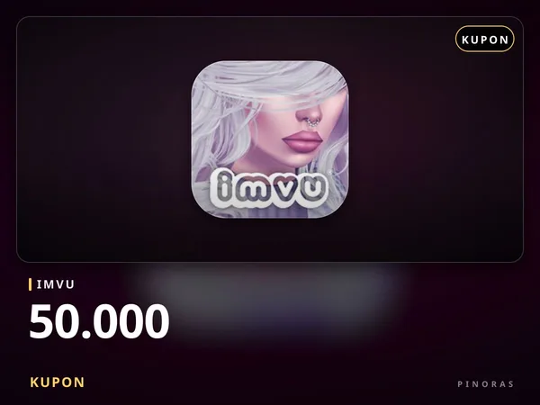 Imvu 50.000 Kupon