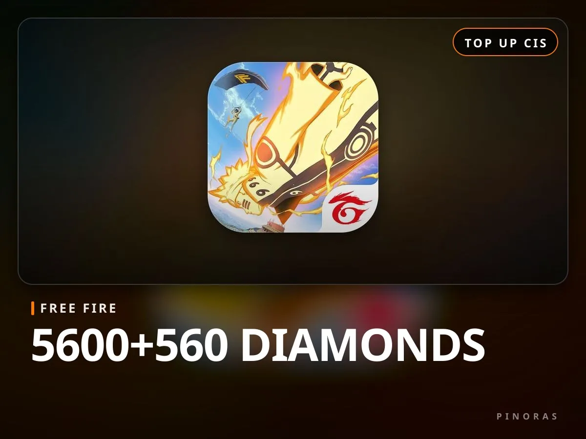 Free Fire CIS - 5600+560 Diamonds - Pinoras