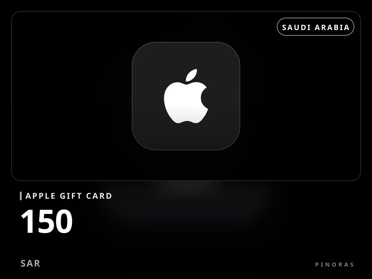 Apple Gift Card - 150 SAR - Pinoras