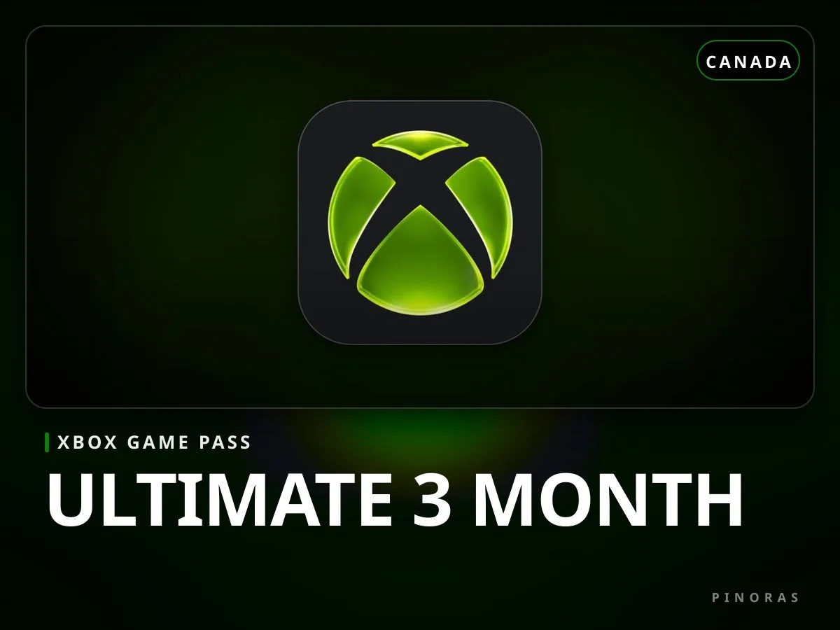 Xbox Game Pass Canada - Ultimate 3 Month - Pinoras
