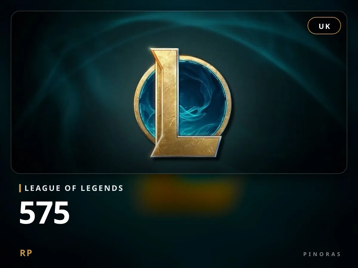 League of Legends 5 GBP - 575 RP - Pinoras