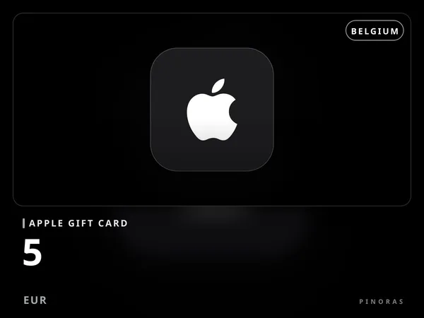 Apple Gift Card Belgium - 5 EUR