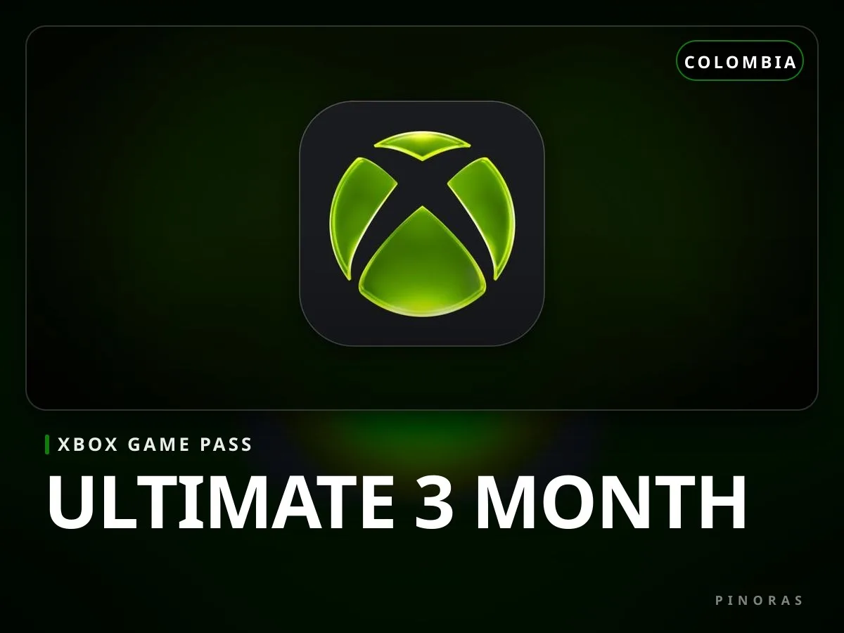 Xbox Game Pass Colombia - Ultimate 3 Month - Pinoras