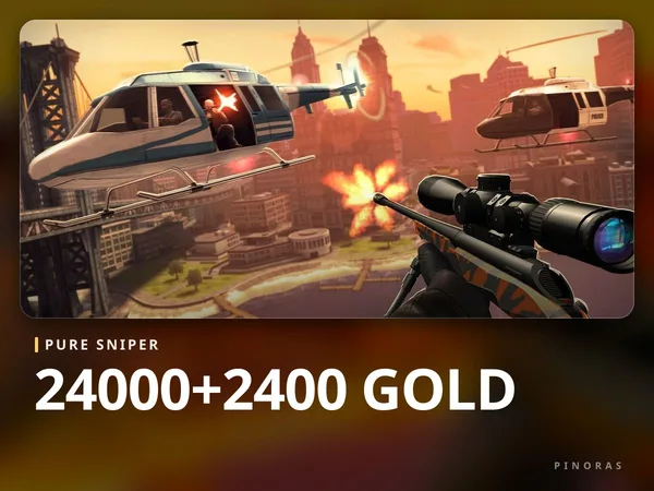 Pure Sniper 24000+2400 Gold