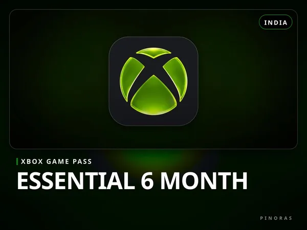 Xbox Game Pass India - Essential 6 Month