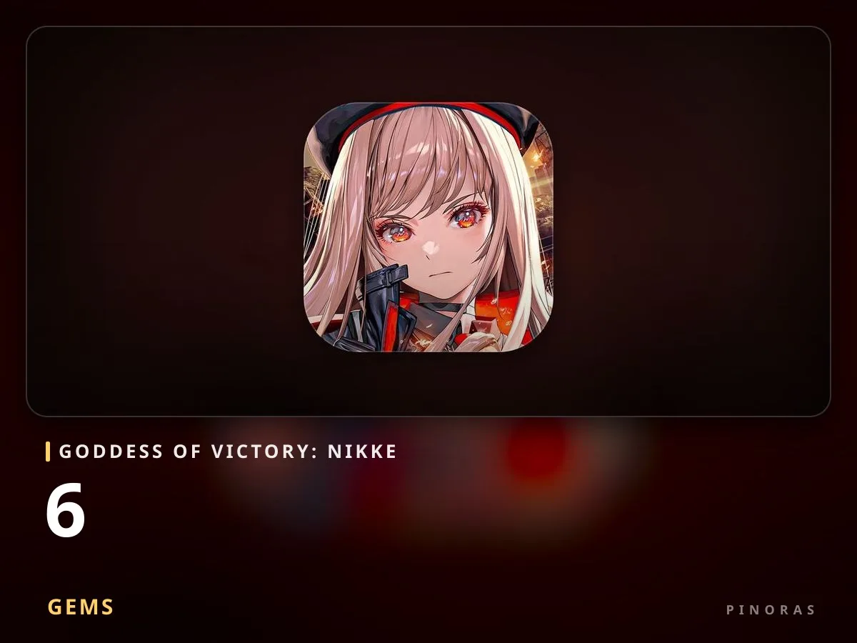 Goddess of Victory: Nikke 6 Gems - Pinoras
