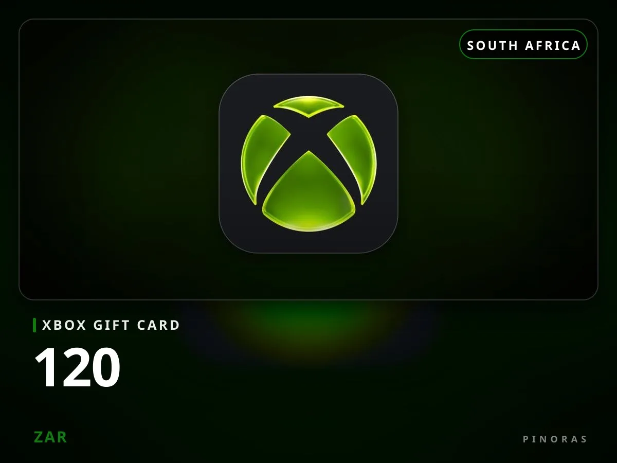 Xbox Gift Card ZA - 120 ZAR - Pinoras
