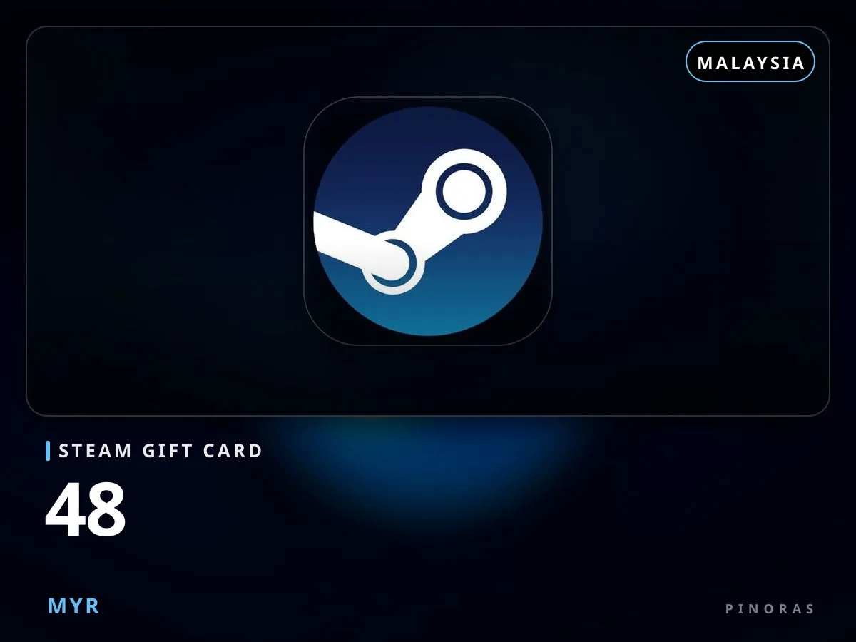 Steam Gift Card 48 MYR - Pinoras