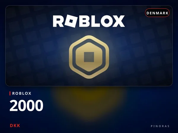 Roblox Denmark - 2000 DKK