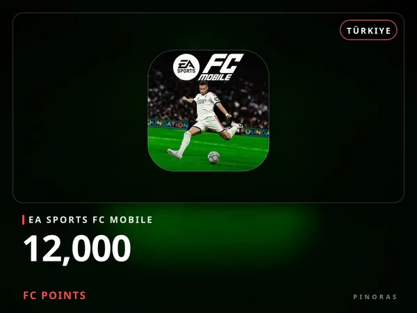 EA SPORTS FC Mobile Turkey - 12000 FC Points