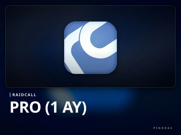 RaidCall PRO (1 AY)