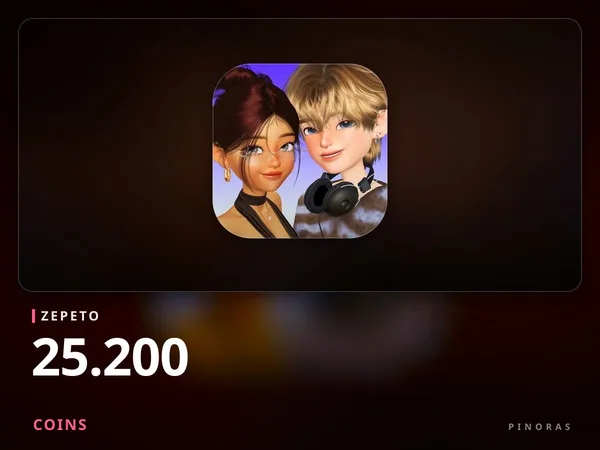 ZEPETO 25.200 Coins