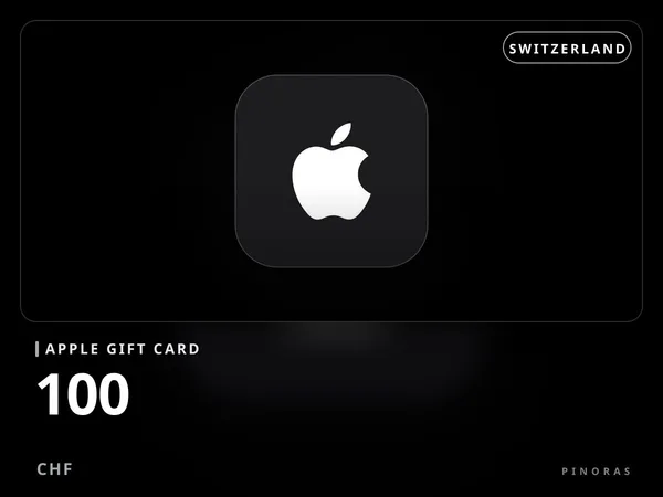 Apple Gift Card Switzerland - 100 CHF