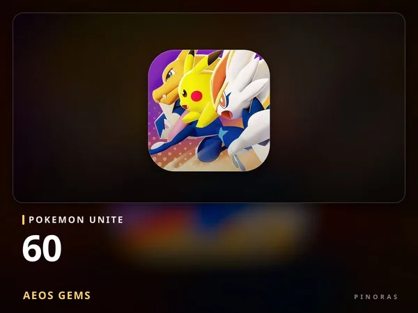 Pokemon Unite - 60 Aeos Gems