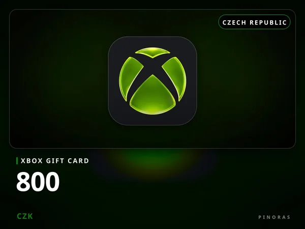 Xbox Gift Card CZ - 800 CZK