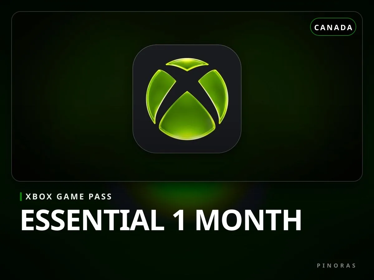 Xbox Game Pass Canada - Essential 1 Month - Pinoras