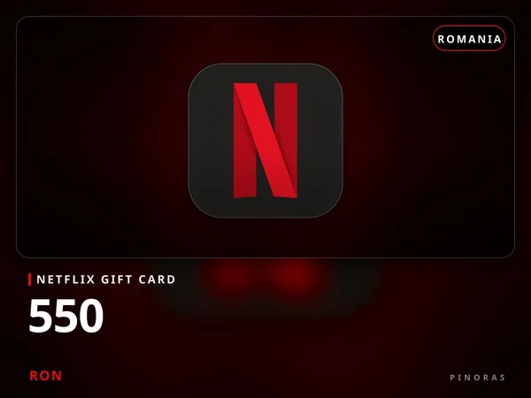 Netflix Gift Card Romania - 550 RON