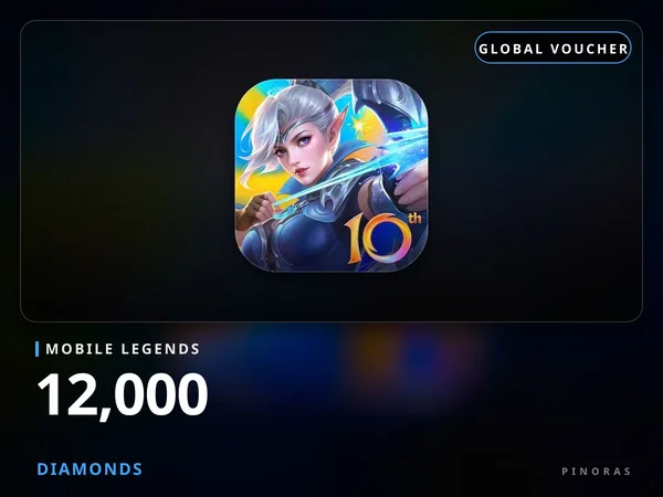 Mobile Legends Voucher - 12000 Diamonds