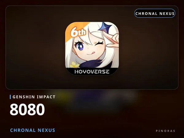 Genshin Impact - 8080 Chronal Nexus
